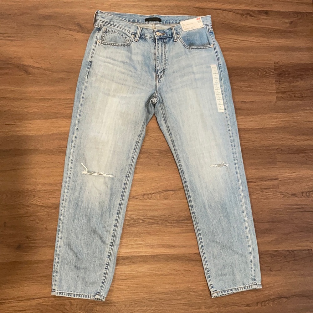 UNIQLO Relaxed Tapered Ankle Jeans